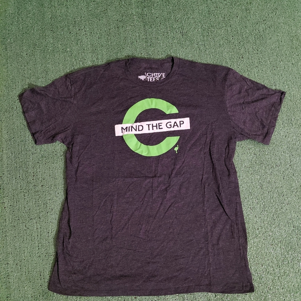 Chive Tees Mind The Gap T Shirt Size XL